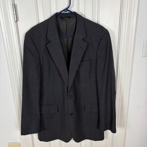 Jos A Bank‎ Men's 40L Gray 100% Wool Blazer Sport Coat Business Casual Career
